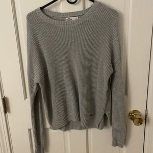 Grey Hollister Sweater